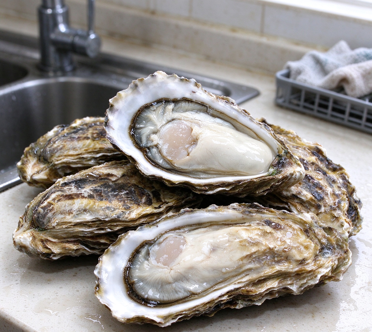Fresh Oysters in Shell