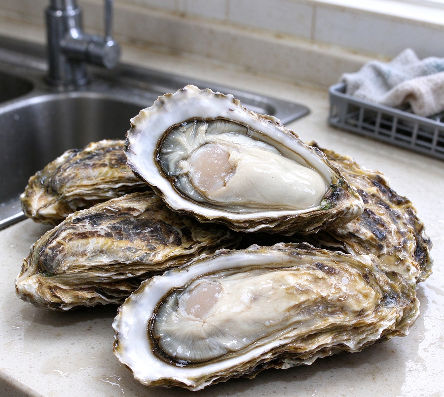 Fresh Oysters in Shell