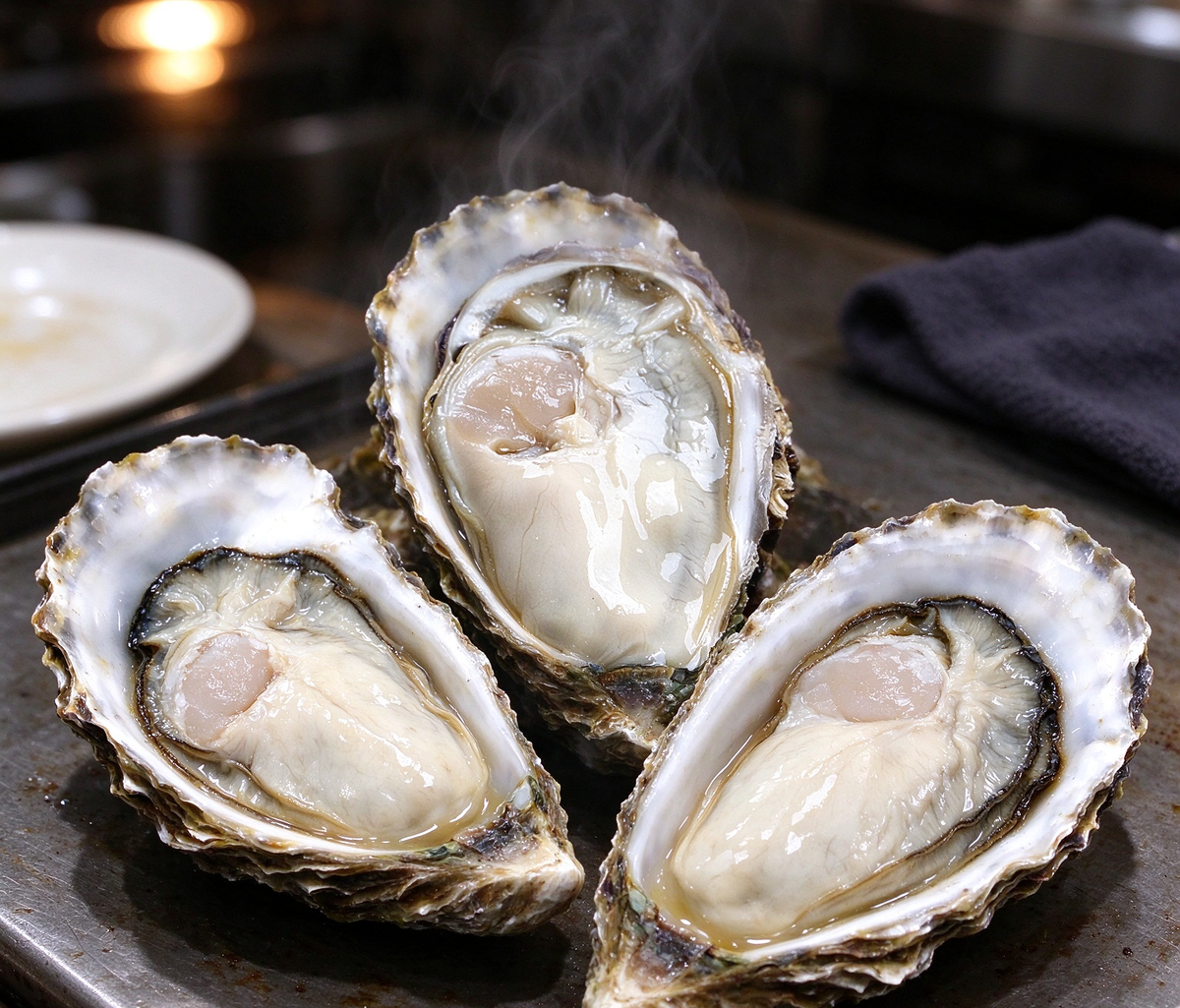 Fresh Oysters in Shell