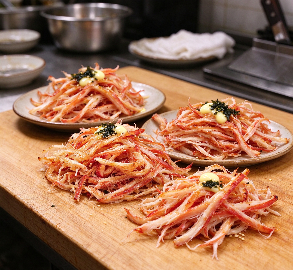 Fresh Squid Slices